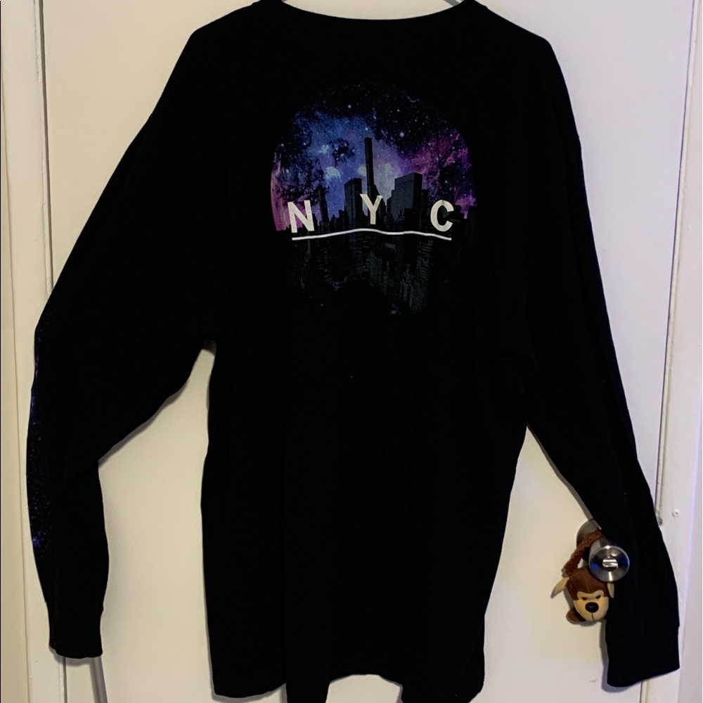 NYC Galaxy Colored Long Sleeve